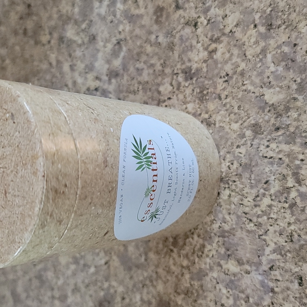 Final reduction! Esscentials JUST BREATHE vegan scent mist parfume